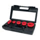 RUKO Set di seghe a tazza HSS bimetallica in valigetta di plastica-3
