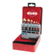 RUKO Set di svasatori e sbavatori DIN 335, forma C 90° HSS-TiN-1
