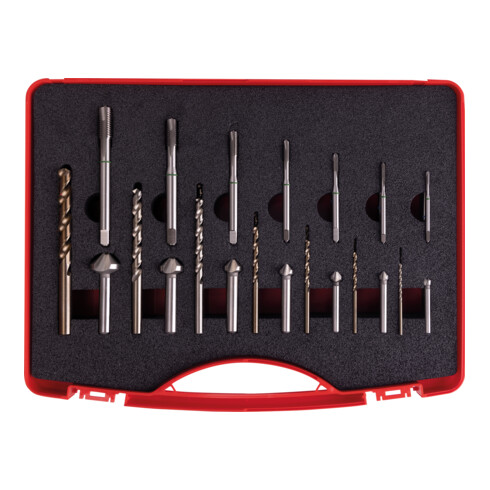 RUKO Set professionale per taglio metalli HSSE-Co 5