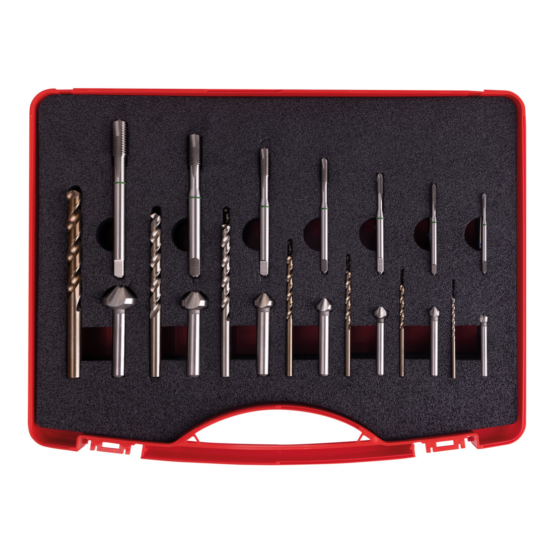RUKO Set professionale per taglio metalli HSSE-Co 5