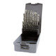 RUKO spiraalboorset DIN 338 type N HSS G in kunststof koffer (ABS) linksdraaiend 25-delig-1