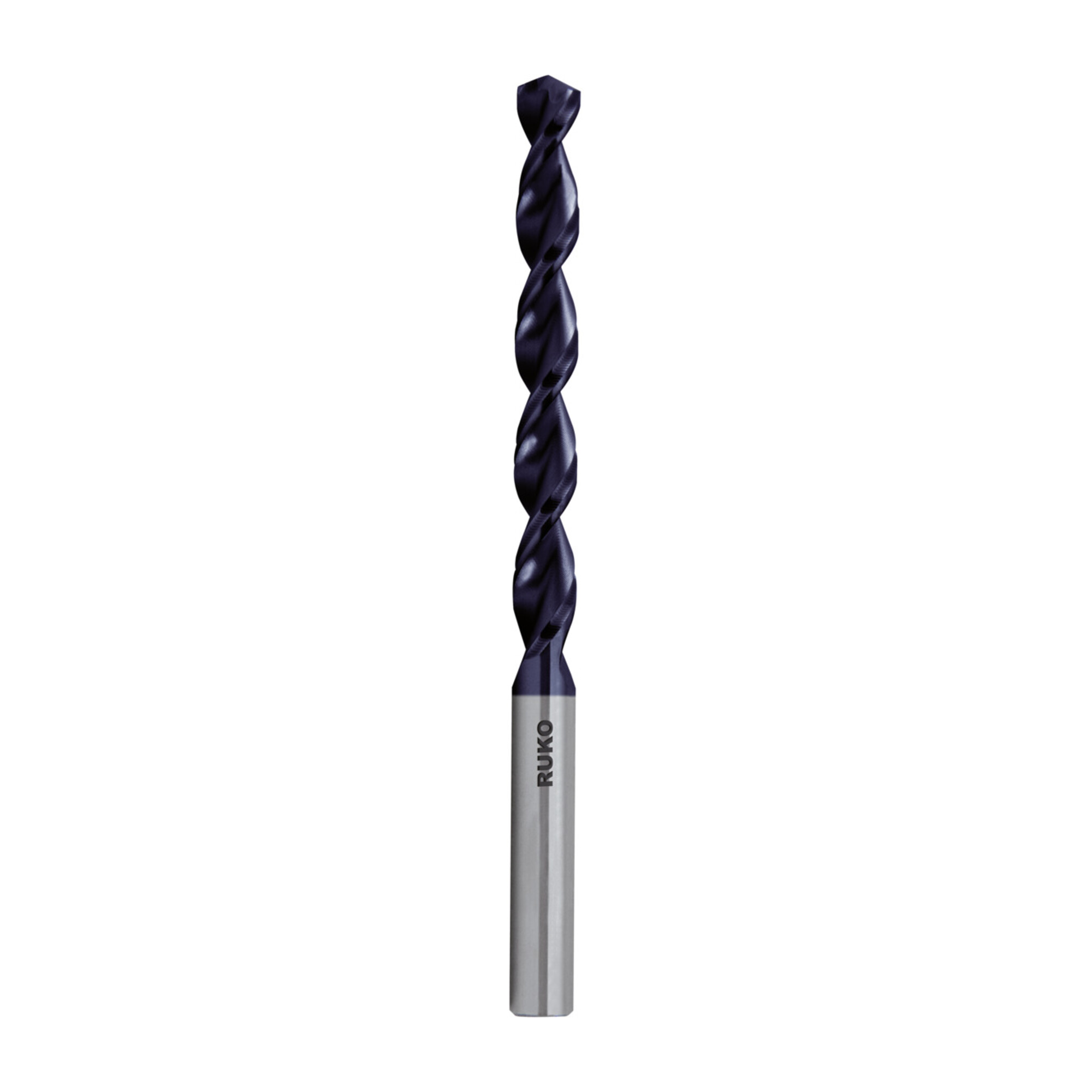 RUKO Spiralbohrer DIN 338 TL 3000 HSS TiAlN D 4,5 mm L 80 mm