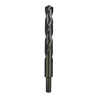 RUKO Spiralbohrer DIN 338 Typ N D.14,5mm Schaft-D.10mm HSS-Co5 abg.Schaft