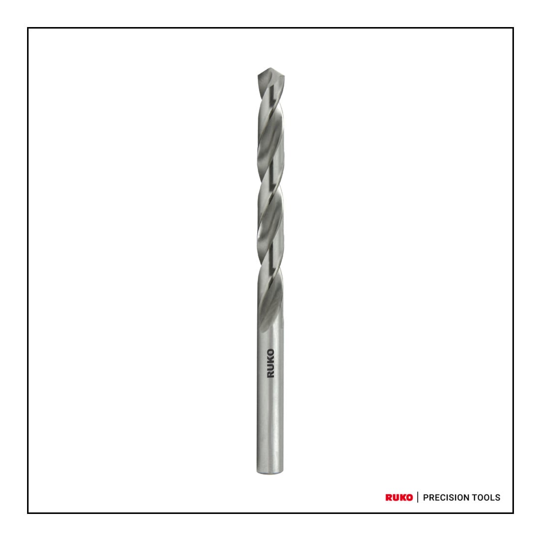 RUKO Spiralbohrer DIN 338 Typ N HSS-G in SB-Tasche Ø 3,3 x 65 x 36 mm