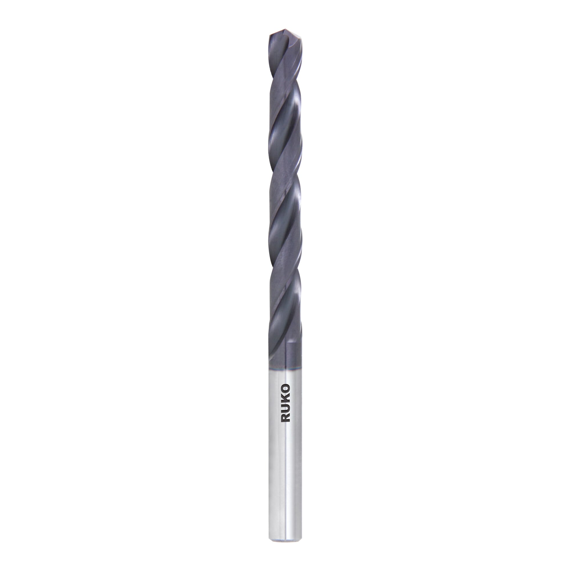 RUKO Spiralbohrer DIN 338 Typ N VHM TiAlN Ø 12,0 x 151 x 101 mm