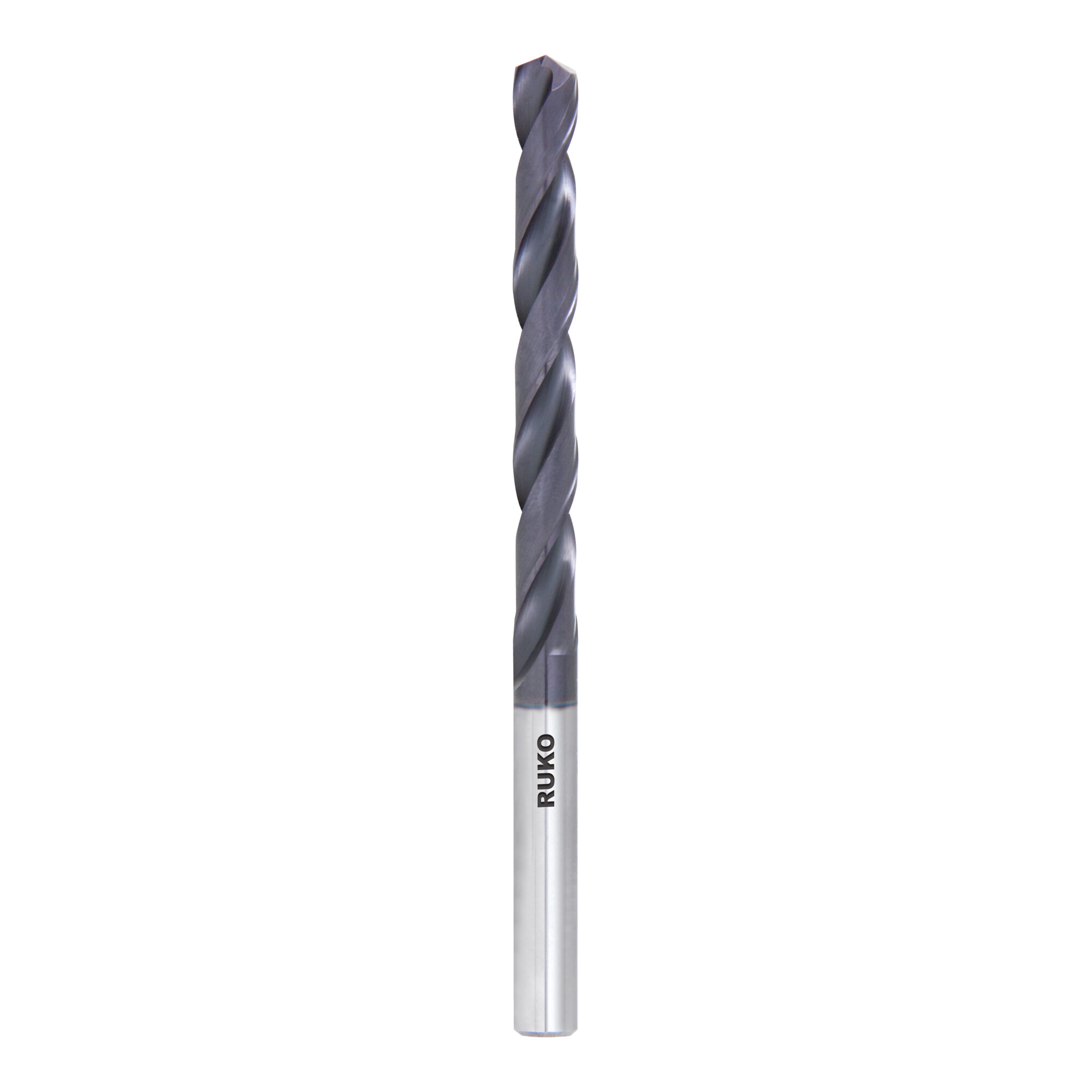 RUKO Spiralbohrer DIN 338 Typ N VHM TiAlN Ø 13,0 x 151 x 101 mm