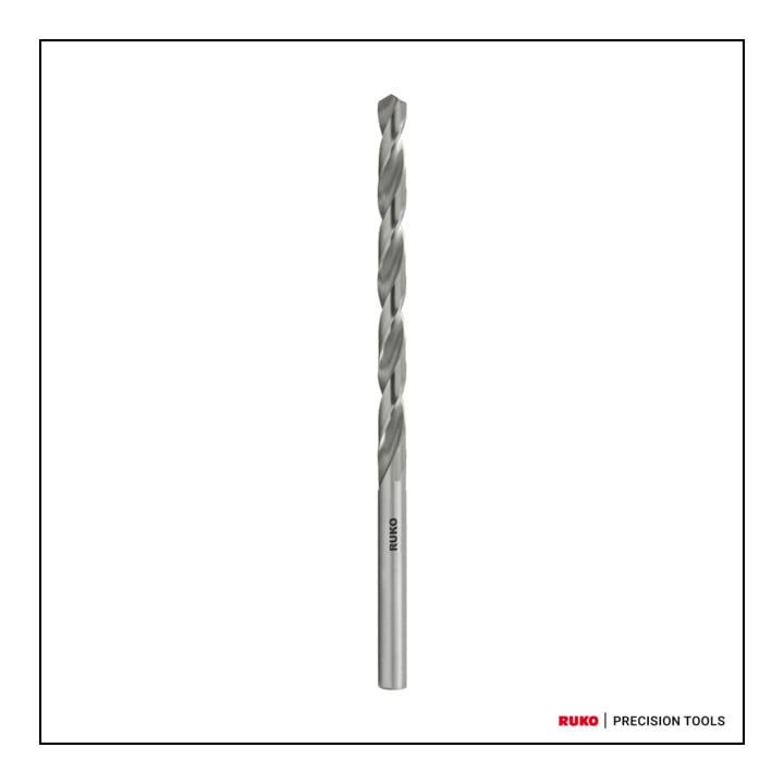 RUKO Spiralbohrer DIN 340 Typ N HSS-G Ø 5,0 x 132 x 87 mm