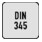 Ruko Spiralbohrer DIN 345 Typ N HSS D-3