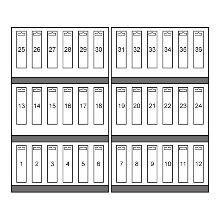 Ruko Spiralbohrer-Modul DIN 338 Typ N HSS-G mit Kreuzanschliff in SB-Tasche