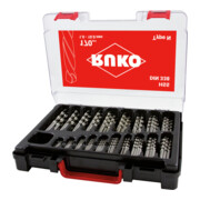 Ruko Spiralbohrer-Satz DIN 338 Typ N, HSS-G - 170 tlg. (Magazin Kunststoff)-1