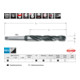 RUKO Spiralbohrer Satz DIN 345 HSS in Stahlblechkassette Ø 14,0 mm bis 23,0 mm x 1,0 mm-1