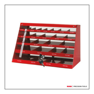 RUKO Spiralbohrer-Schrank DIN 338 Typ N HSS G