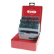 RUKO Spiralbohrersatz DIN 338 Typ N HSS R in Industriekassette Ø 6,0 mm bis 10,0 mm x 0,1 mm
