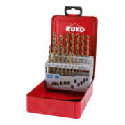 RUKO Spiralbohrersatz DIN 338 Typ TURBO HSS G in Industriekassette-1