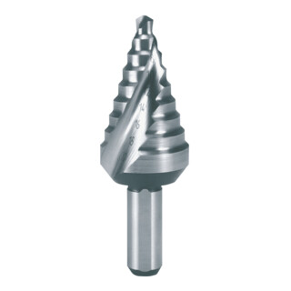 RUKO Stufenbohrer Bohrber.4-20mm HSS Spiralnut