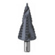 Ruko ULTIMATECUT Stufenbohrer HSS RUnaTEC mit FLOWSTEP® Spitze Gr. 3-1