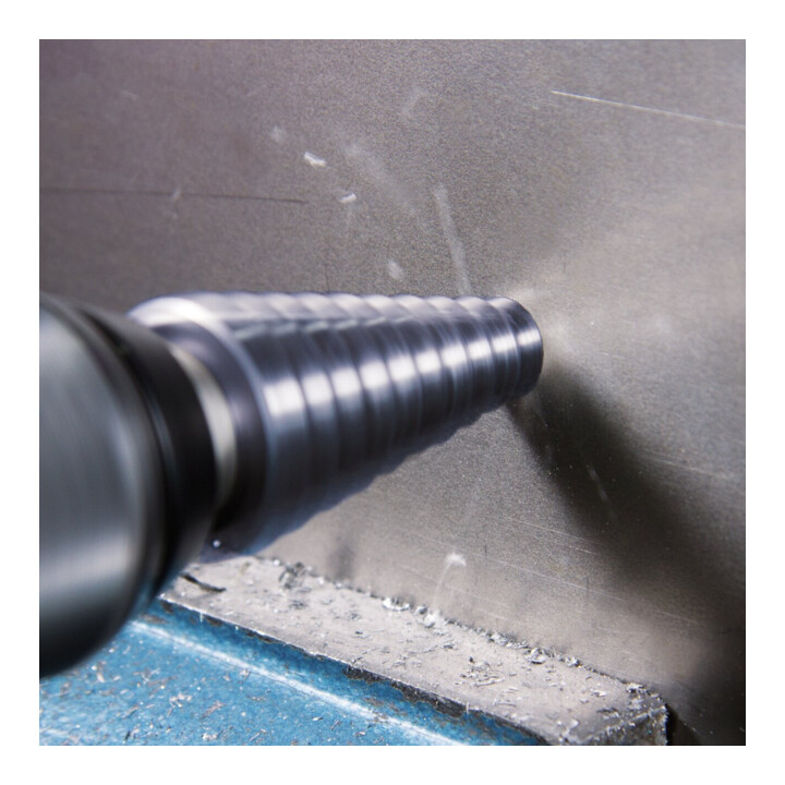 RUKO Stufenbohrer HSS-TiAlN, spiralgenutet mit Kreuzanschliff Größe Nr. 2