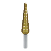 Stufenbohrer Bohrber.4-20mm HSS TiN geradegenutet-1