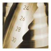 RUKO Stufenbohrer-Satz HSS-TiN, geschliffen in Industriekassette-4