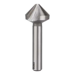 RUKO Svasatore conico, forma C 90° HSS, 1 tagliente