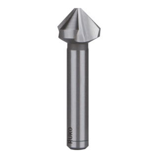 RUKO Svasatore conico e sbavatore DIN335-D 90° HSS-Co5, 3 taglienti