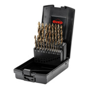 Ruko UC Jeu de spibos FLOWSTEP TIP DIN338 HSSCo 19 pcs. dans Rosebox