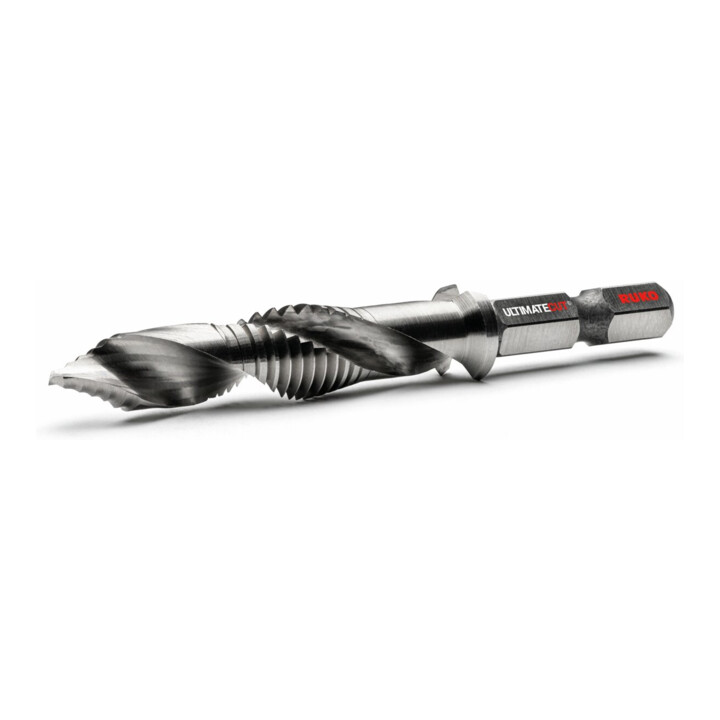 Ruko ULTIMATECUT Kombi-Maschinengewindebohrer-Bit HSS M5