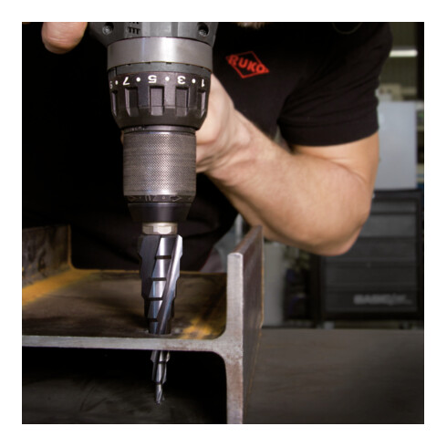 Ruko Stufenbohrer UltimateCut 6-12mm HSS Runatec 10 mm