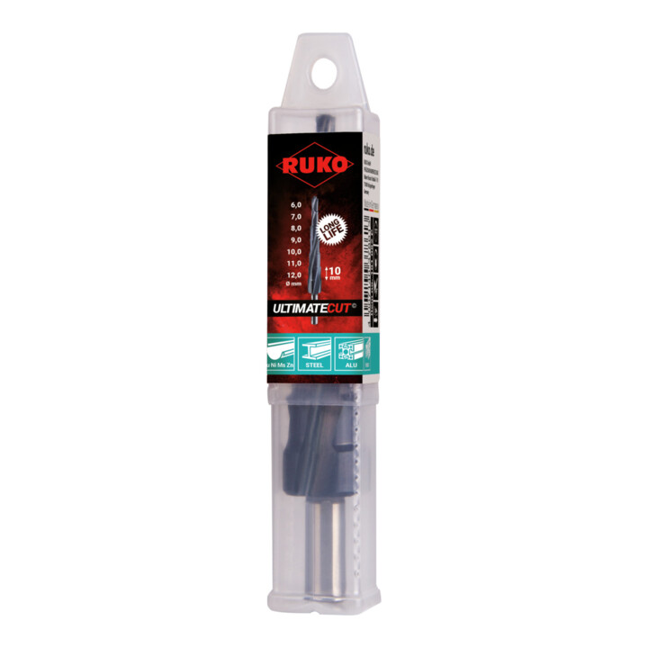 Ruko ULTIMATECUT Multidrill HSS RUnaTEC spiralgenutet mit Turbo-Spitze S1