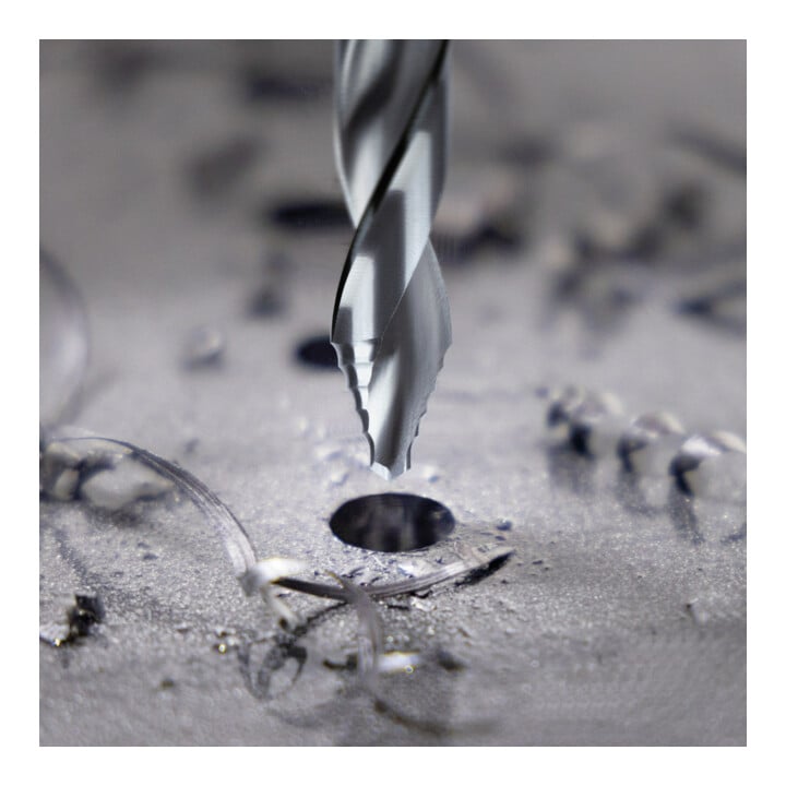 Ruko ULTIMATECUT Spiralbohrer-Satz DIN 338 Typ FLOWSTEP Spitze, HSS-G in ABS-Kunststoffkassette - 25 tlg.