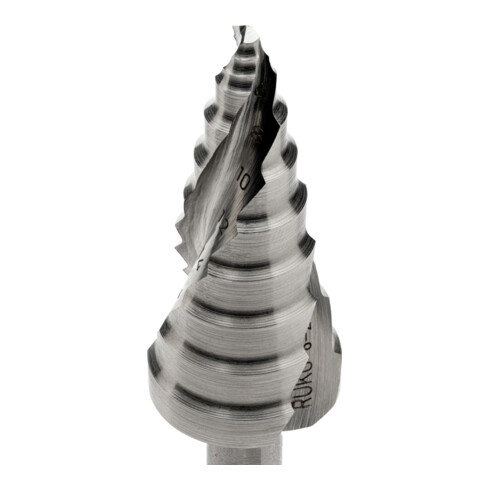 Ruko ULTIMATECUT Stufenbohrer HSS mit FLOWSTEP® Spitze Gr. 1