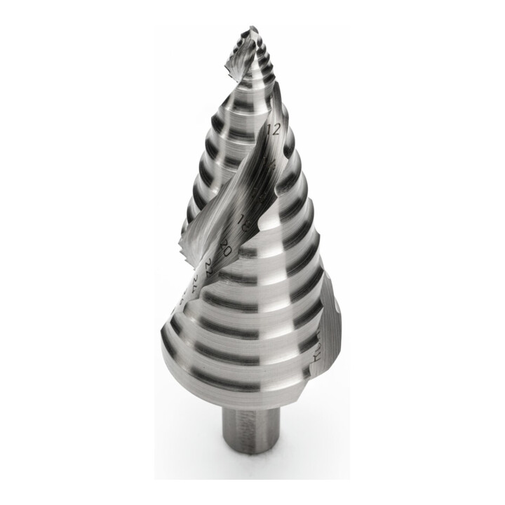 Ruko ULTIMATECUT Stufenbohrer HSS mit FLOWSTEP® Spitze Gr. 3