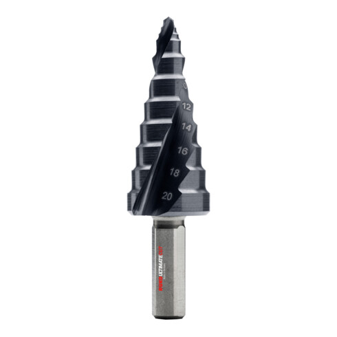 Ruko ULTIMATECUT Stufenbohrer HSS RUnaTEC mit FLOWSTEP® Spitze Gr. 1