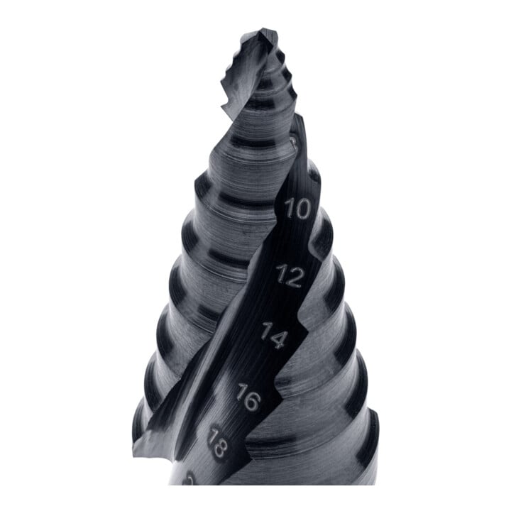 Ruko ULTIMATECUT Stufenbohrer HSS RUnaTEC mit FLOWSTEP® Spitze Gr. 1