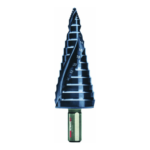 Ruko ULTIMATECUT Stufenbohrer HSS RUnaTEC mit FLOWSTEP® Spitze Gr. 2