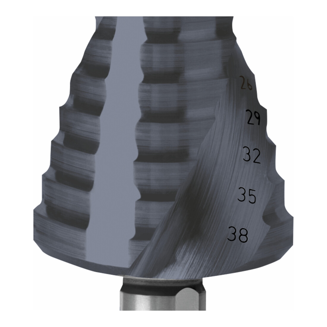 Ruko ULTIMATECUT Stufenbohrer HSS RUnaTEC mit FLOWSTEP® Spitze Gr. 3
