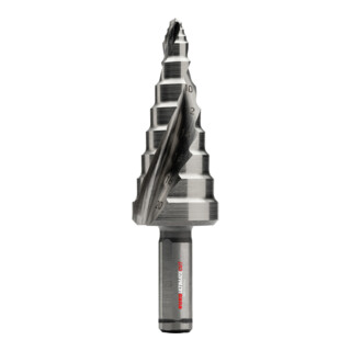 Ruko ULTIMATECUT Stufenbohrer HSSE-Co 5 mit FLOWSTEP® Spitze Gr. 1
