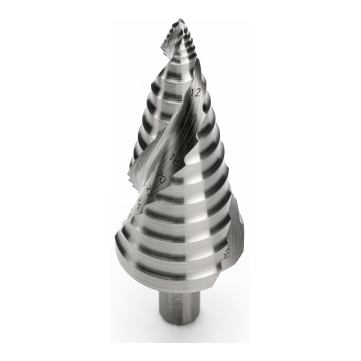 Ruko ULTIMATECUT Stufenbohrer HSSE-Co 5 mit FLOWSTEP® Spitze Gr. 2