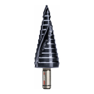 Ruko ULTIMATECUT Stufenbohrer HSSE-Co 5 RUnaTEC mit FLOWSTEP® Spitze Gr. 2