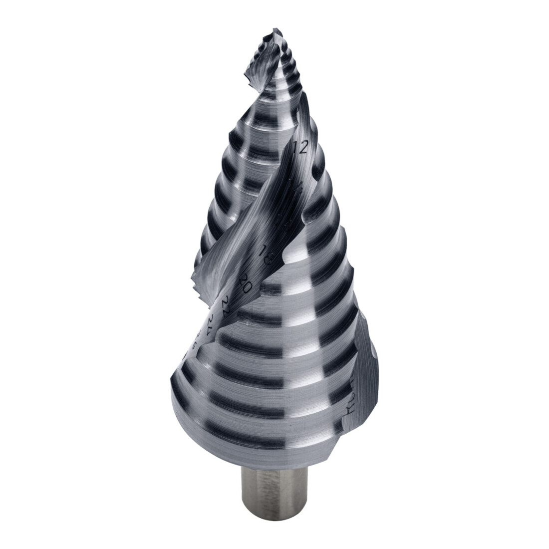 Ruko ULTIMATECUT Stufenbohrer HSSE-Co 5 RUnaTEC mit FLOWSTEP® Spitze Gr. 2