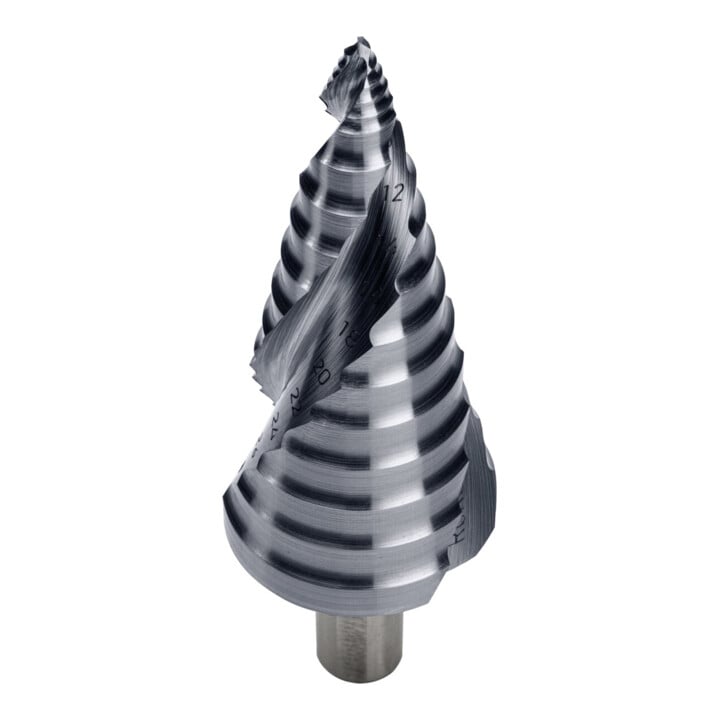 Ruko ULTIMATECUT Stufenbohrer HSSE-Co 5 RUnaTEC mit FLOWSTEP® Spitze Gr. 2