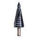 Ruko ULTIMATECUT Stufenbohrer HSS RUnaTEC mit FLOWSTEP® Spitze Gr. 2-1