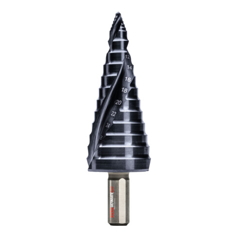 Ruko ULTIMATECUT Stufenbohrer HSS RUnaTEC mit FLOWSTEP® Spitze Gr. 2
