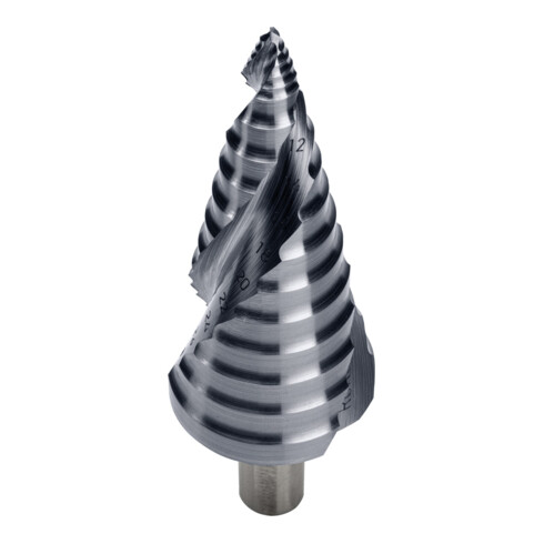 Ruko ULTIMATECUT Stufenbohrer HSS RUnaTEC mit FLOWSTEP® Spitze Gr. 2