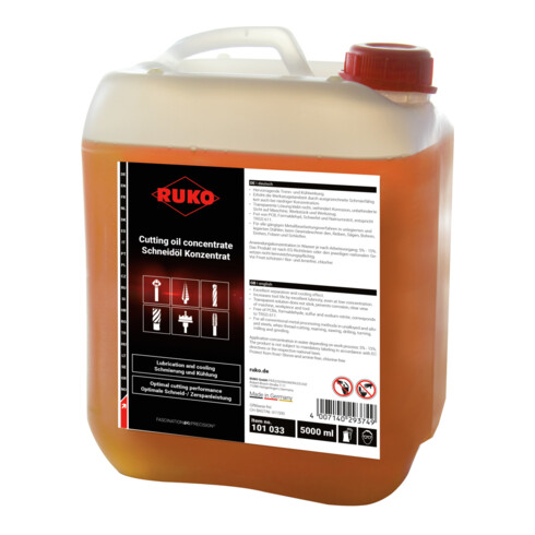 Ruko Universal concentré d'huile de coupe en bidon de 5 L