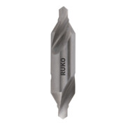 RUKO Zentrierbohrer DIN 333 HSS Form A mit Verstärkungswulst Ø 4,0 x 56,0 x 10,0 mm