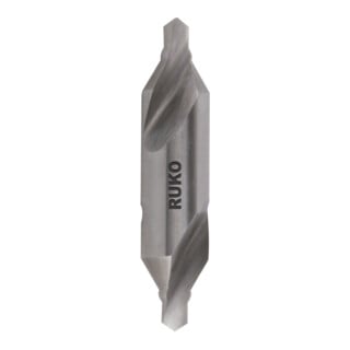 RUKO Zentrierbohrer DIN 333 HSS Form A mit Verstärkungswulst Ø 1,0 x 31,5 x 3,15 mm