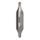 RUKO Zentrierbohrer DIN 333 HSS Form A Ø 2,5 x 45,0 x 6,3 mm