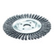 Rundbürste D.115mm Bohr.Drahtstärke 0,5mm STA 6mm 15000min-¹ LESSMANN-1