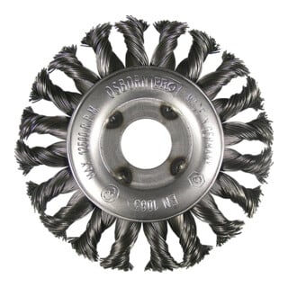 Rundbürste D.125mm Drahtstärke 0,35mm STA 13mm